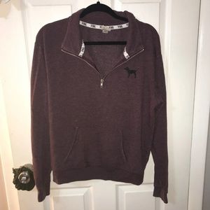 1/4 zip sweatshirt